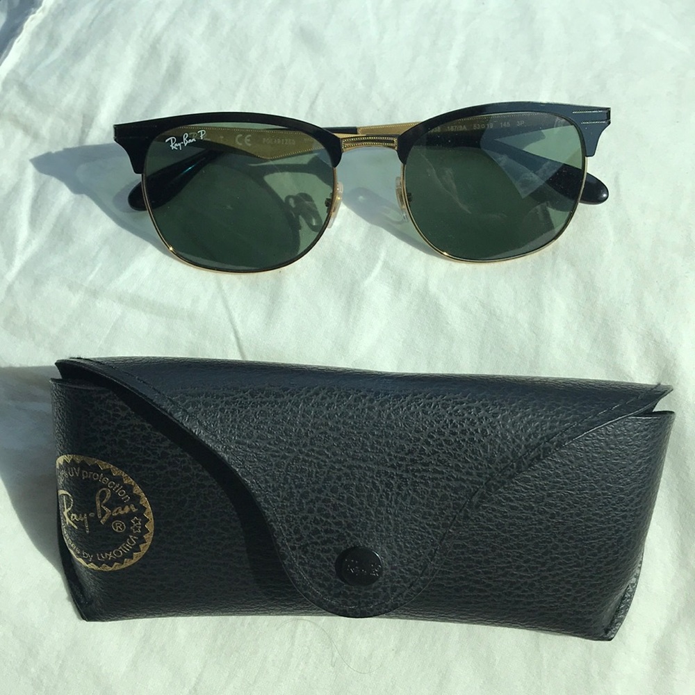Polarized Rayban RB3538 similar to clubmaster